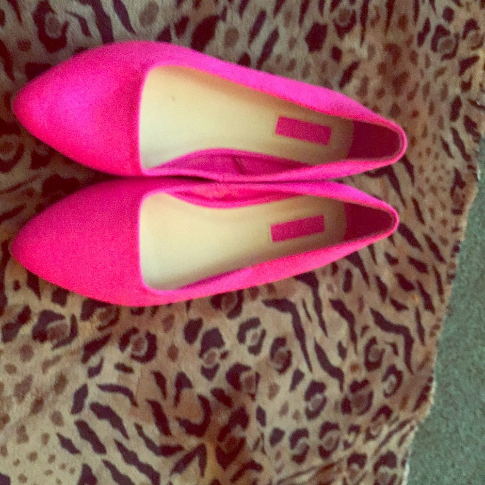 Forever21 Hot Pink flats